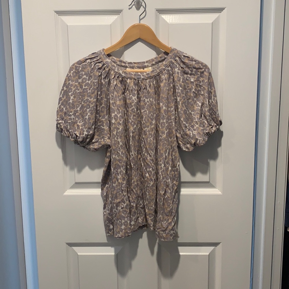 Leopard Maeve Top